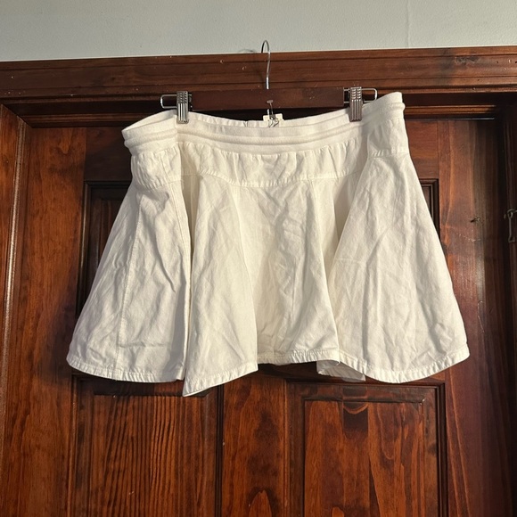 White Flowy Skirt by Anthropology - Picture 2 of 4